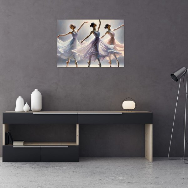 Kép - Három balerina (70x50 cm)