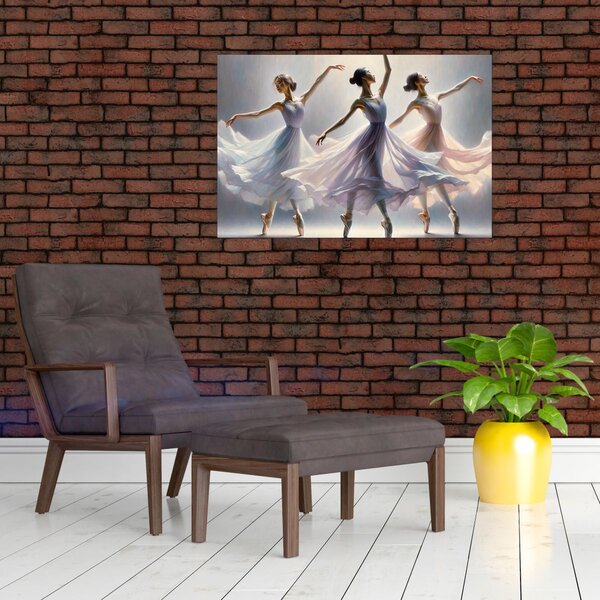 Kép - Három balerina (90x60 cm)