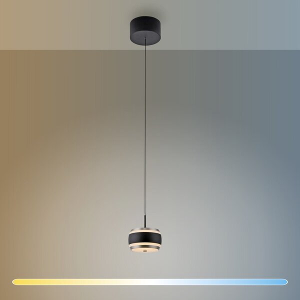 Paul Neuhaus modern függeszték pure falling rings fekete pln2503-18