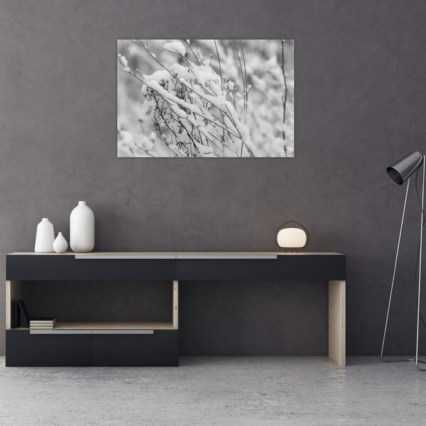 Kép - Havas ágak (90x60 cm)