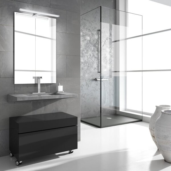 Sapho Sapho, FELINA LED lámpa, 12W, 608x15x112mm, króm, FE060