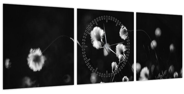 Kép - Gyapotfűvel borított rét N⁰1 (órával) (90x30 cm)