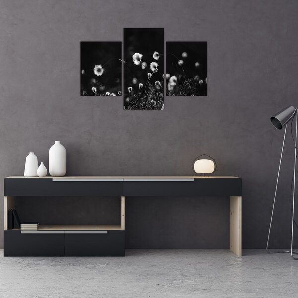 Kép - Gyapotfűvel borított rét N⁰1 (90x60 cm)