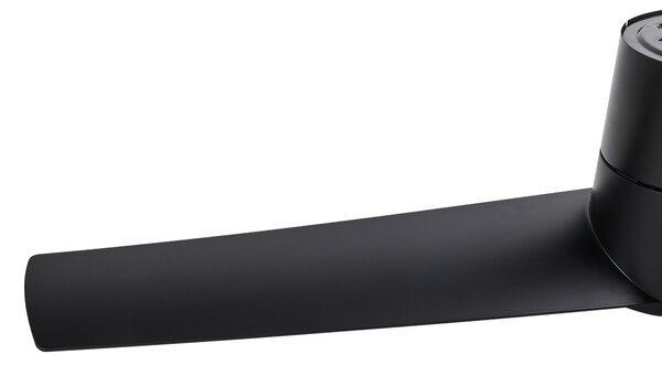 Mennyezeti ventilátor világítással CANETE Távirányítóval LED Fekete
