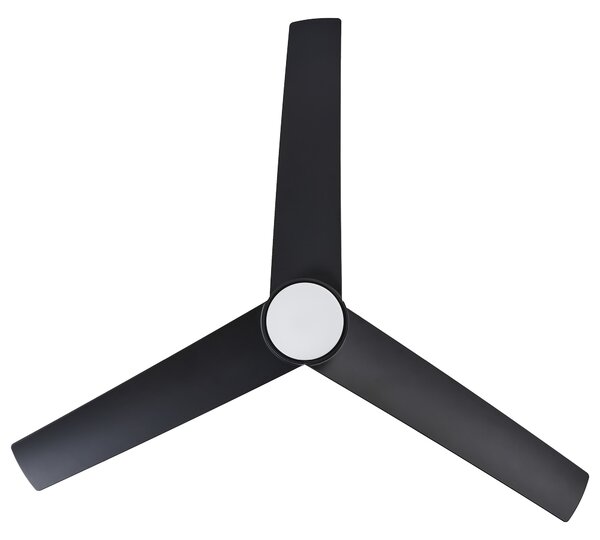 Mennyezeti ventilátor világítással CANETE Távirányítóval LED Fekete