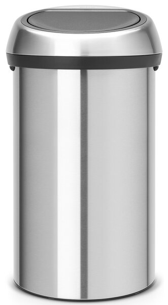 BRABANTIA 107962 Touch Bin nyomófedeles hulladékgyűjtő XXL 60L ezüst
