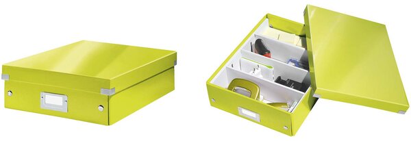 Leitz Click&Store A4 zöld rendszerező doboz