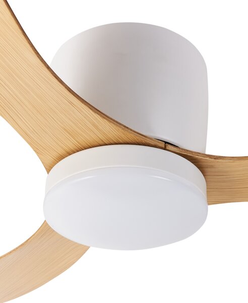 Mennyezeti ventilátor világítással VEMBAR Távirányítóval LED Világosbarna