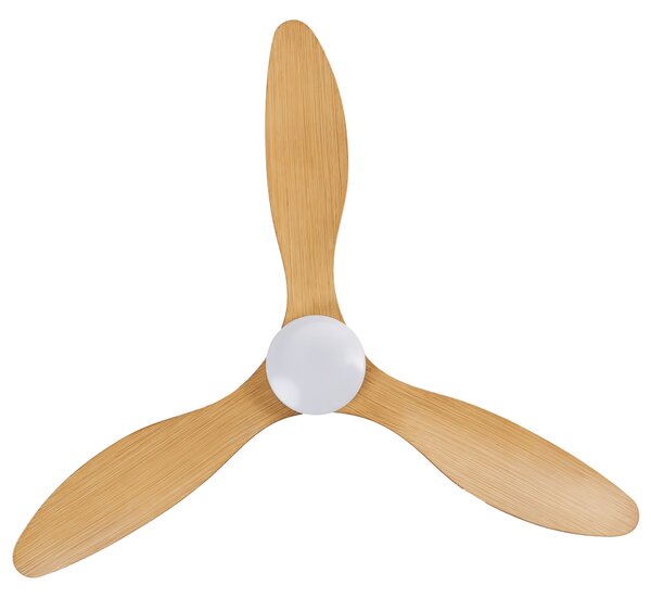 Mennyezeti ventilátor világítással VEMBAR Távirányítóval LED Világosbarna