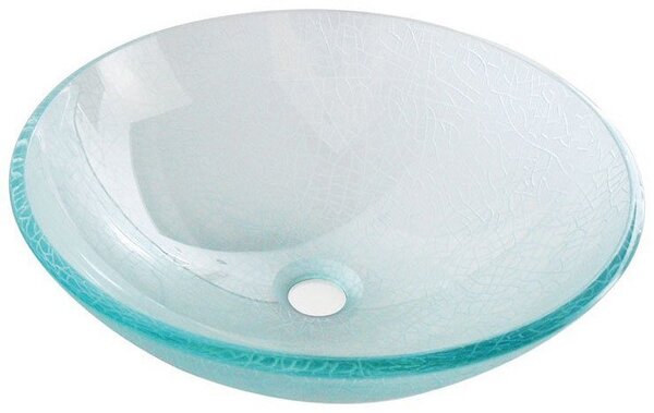 Sapho Sapho, ICE üveg mosdó átmérője 42 cm, 2501-04