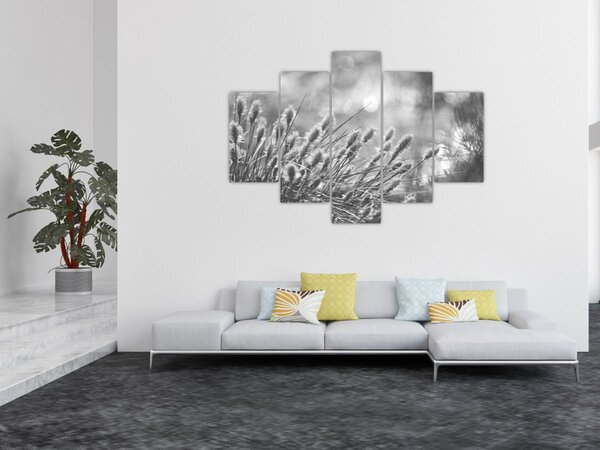Kép - Bézs színű puha fű N⁰1 (150x105 cm)