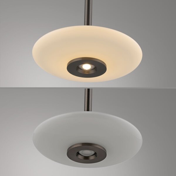 Paul Neuhaus modern függeszték pure vitrum barna ezüst pln2053-34