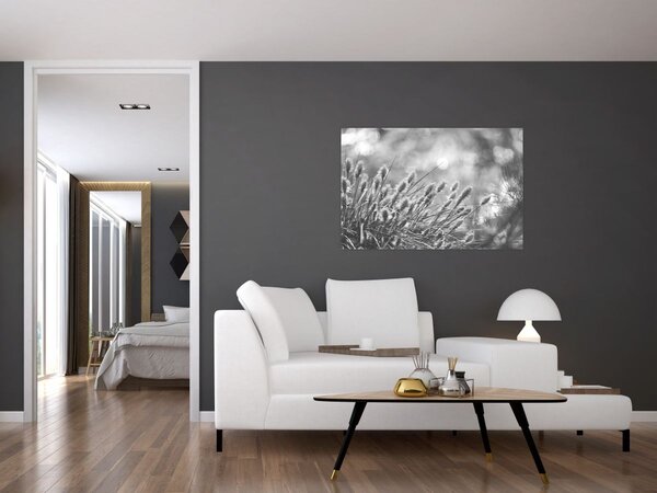 Kép - Bézs színű puha fű N⁰1 (90x60 cm)