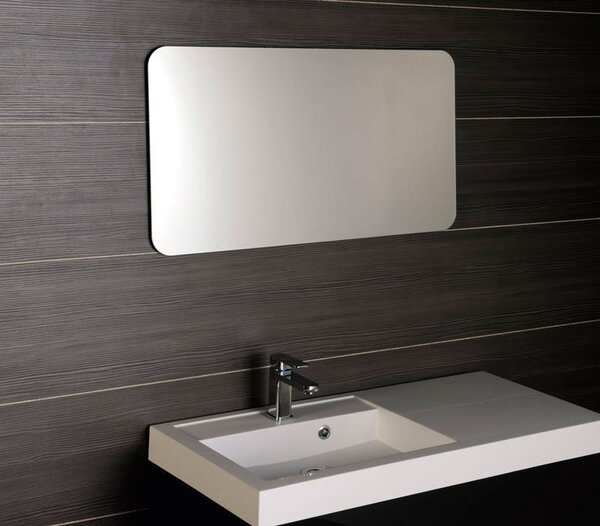 Sapho Sapho, ISHAPE tükör 1200x600mm, lekerekített sarkok, rögzítés nélkül, AG612