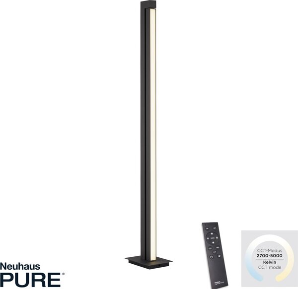 Paul Neuhaus modern állólámpa pure-lines antracit pln421-13
