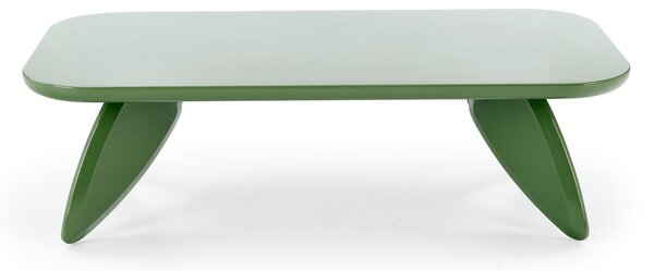 Lumis téglalap alakú dohányzóasztal 120 cm - zöld