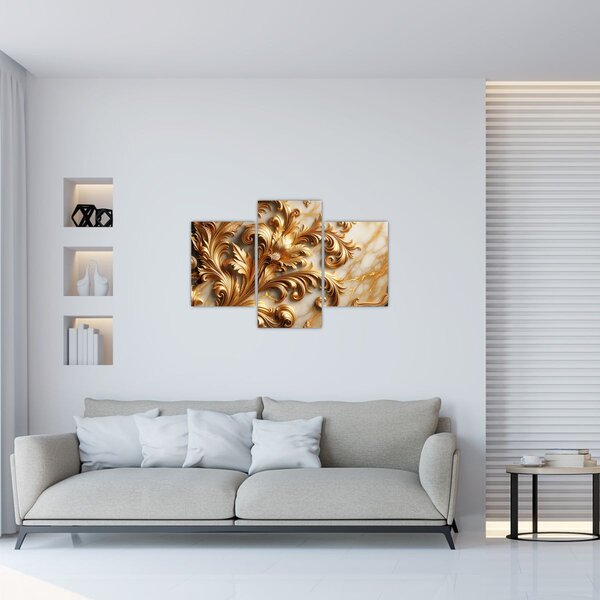Kép - Márvány arannyal (90x60 cm)