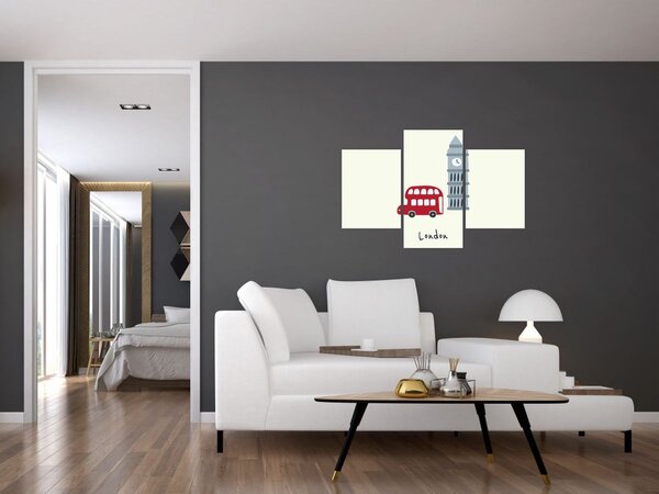 Kép - Európa városai N⁰3 (90x60 cm)