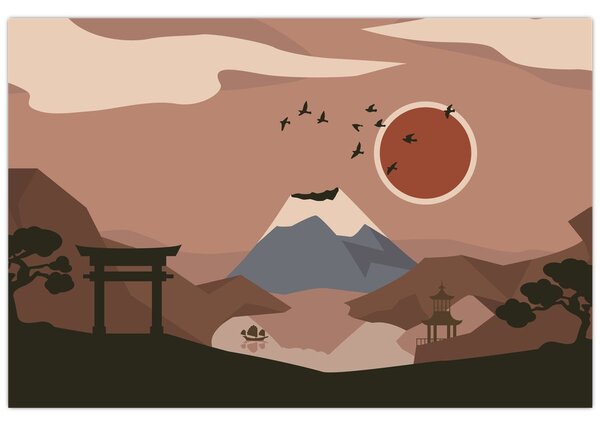 Kép - Japán N⁰1 (90x60 cm)