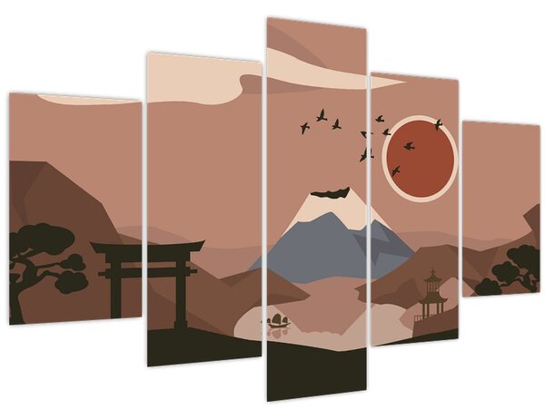 Kép - Japán N⁰1 (150x105 cm)
