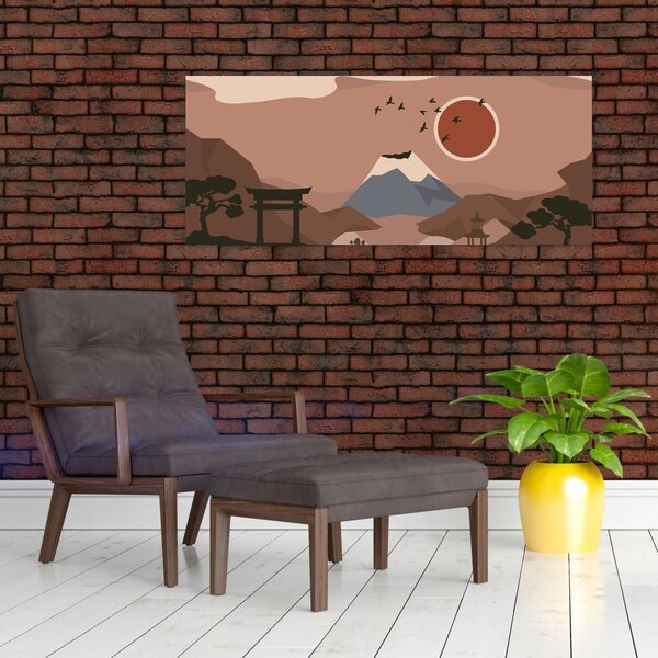 Kép - Japán N⁰1 (120x50 cm)