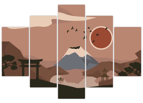 Kép - Japán N⁰1 (150x105 cm)