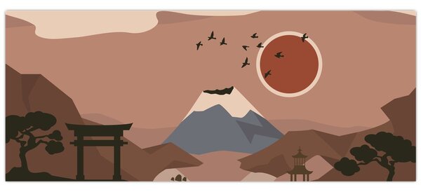 Kép - Japán N⁰1 (120x50 cm)