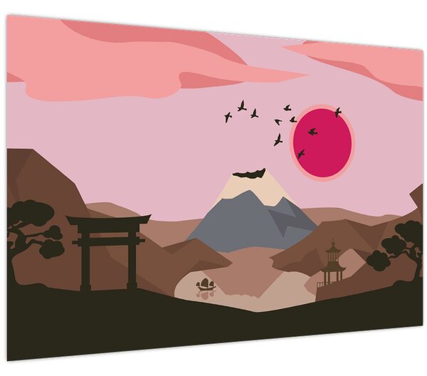 Kép - Japán N⁰2 (90x60 cm)
