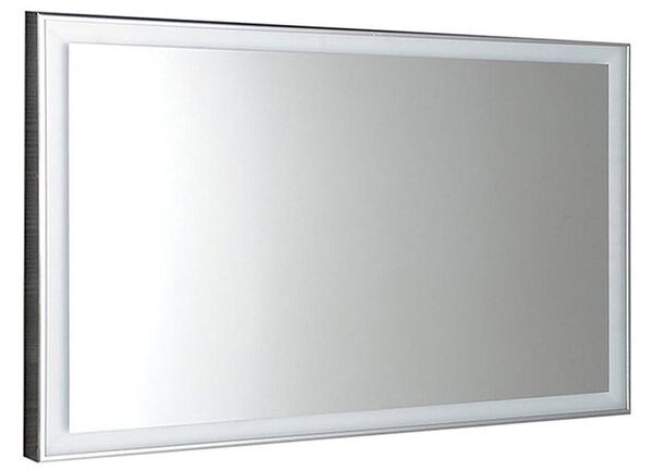 Sapho, LUMINAR LED háttérvilágítású tükör a keretben 1200x550mm, króm, NL560