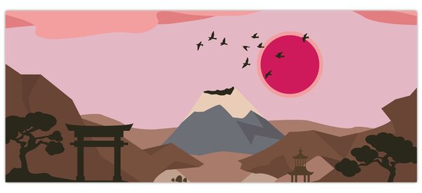 Kép - Japán N⁰2 (120x50 cm)