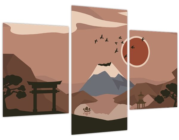 Kép - Japán N⁰1 (90x60 cm)
