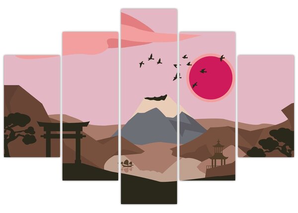 Kép - Japán N⁰2 (150x105 cm)