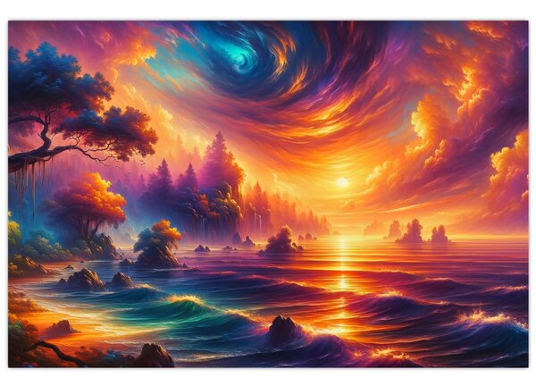 Kép - Varázslatos világ (90x60 cm)