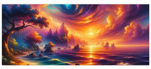 Kép - Varázslatos világ (120x50 cm)