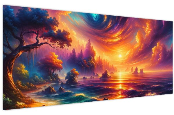 Kép - Varázslatos világ (120x50 cm)
