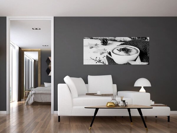 Kép - Téli cappuccino (120x50 cm)