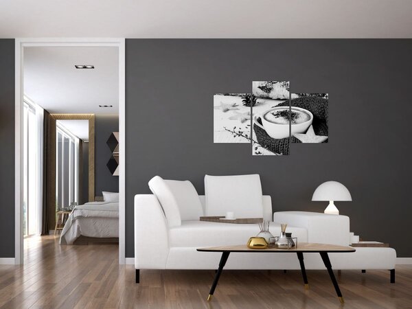 Kép - Téli cappuccino (90x60 cm)