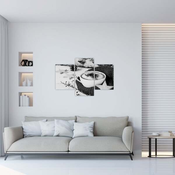 Kép - Téli cappuccino (90x60 cm)