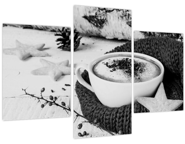 Kép - Téli cappuccino (90x60 cm)