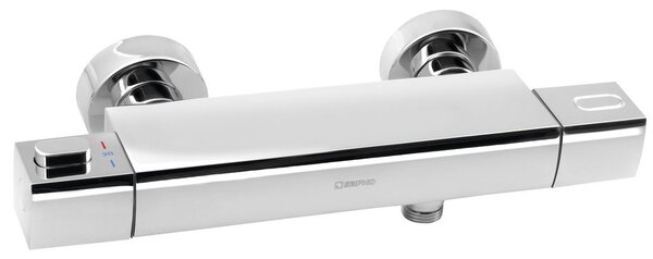 Sapho Sapho, MIXONA falra szerelhető termosztatikus zuhanycsaptelep, króm, MG411