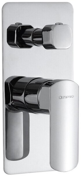 Sapho Sapho, MIXONA rejtett zuhanycsaptelep, 2 kimenet, króm, MG042
