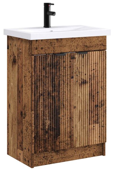 Fürdőszoba bútor szett Antik Fa 78,5 x 37,5 x 81 cm Szerelt Fa