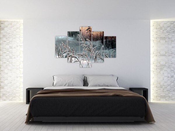 Kép - Fagyott rét (150x105 cm)