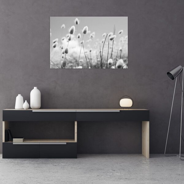 Kép - Boho nyuszi farok fű (90x60 cm)