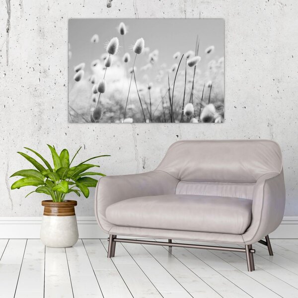 Kép - Boho nyuszi farok fű (90x60 cm)