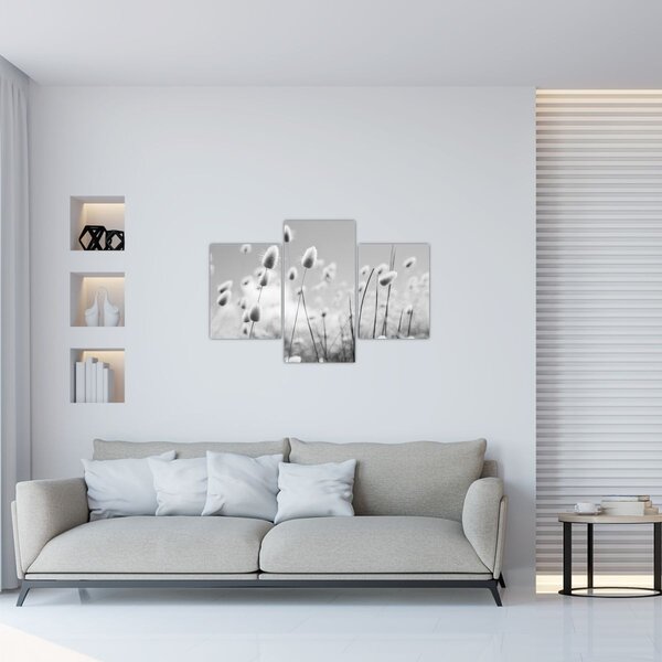 Kép - Boho nyuszi farok fű (90x60 cm)