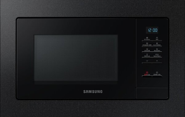 Samsung MG23A7013CB Beépíthető Mikrohullámú Sütő 800W 23L Fekete