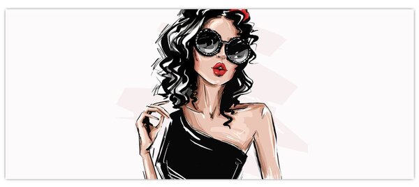 Kép - Divat nő (120x50 cm)