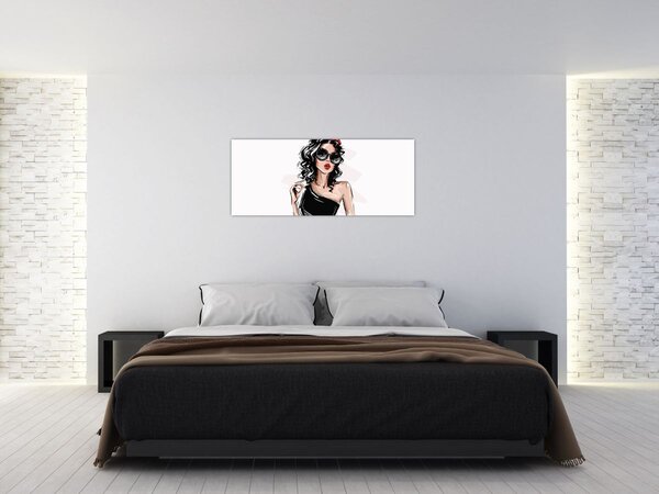 Kép - Divat nő (120x50 cm)