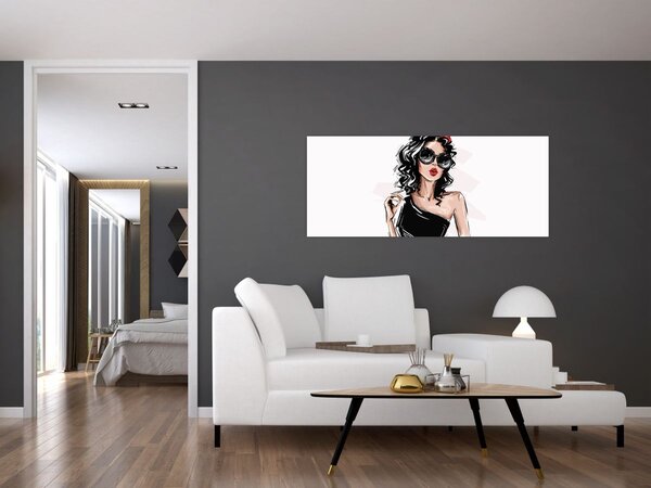 Kép - Divat nő (120x50 cm)